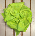 Electric Lime 01  Hand Dyed Wool