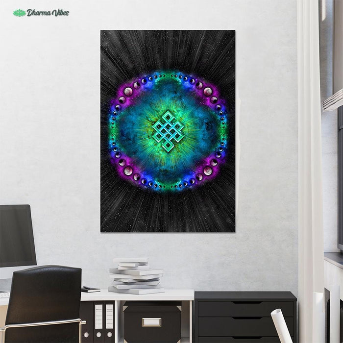 Endless Cosmos by YantrArt Design 1-Piece Canvas