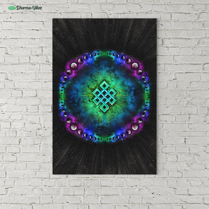 Endless Cosmos by YantrArt Design 1-Piece Canvas
