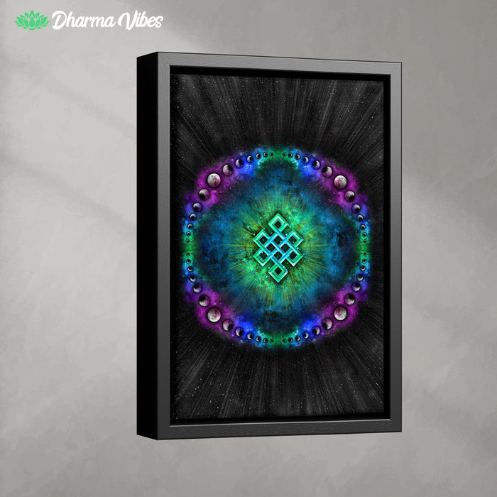 Endless Cosmos by YantrArt Design 1-Piece Canvas