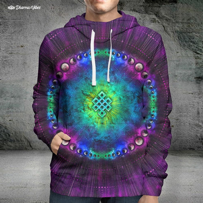 Endless Moon by YantrArt Design Hoodie