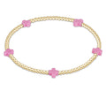 enewton Gold Small Signature Cross Bracelets -2mm