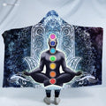 Enlightened by McAshe Hooded Blanket