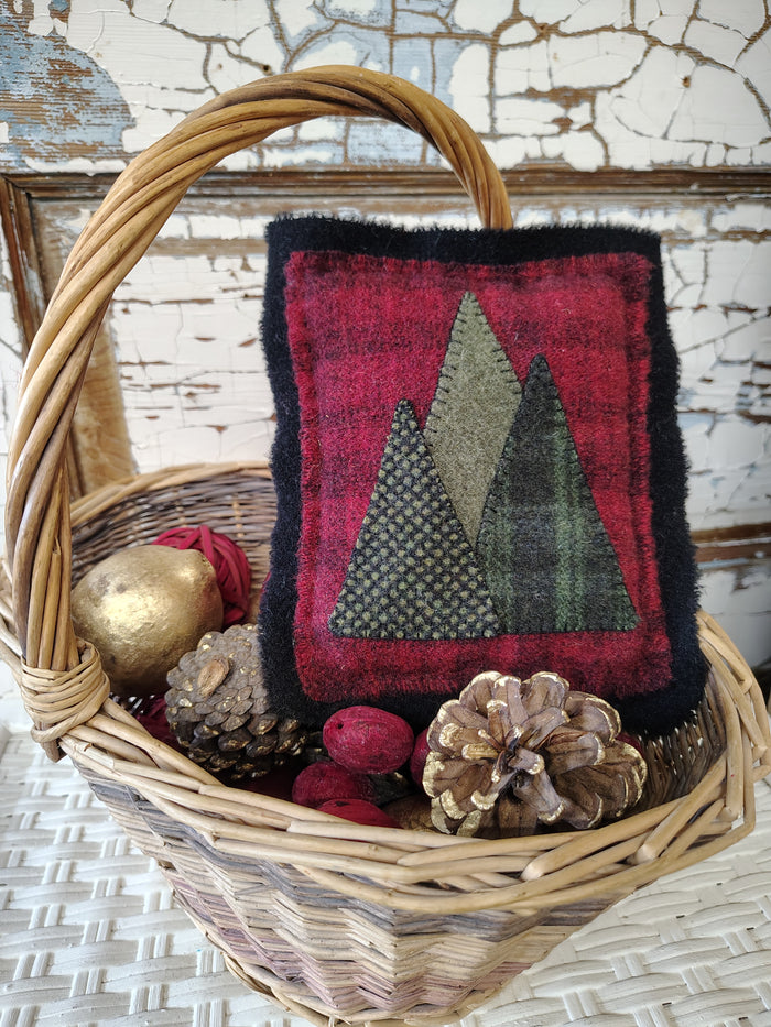 Evergreen Pillow Paper Pattern