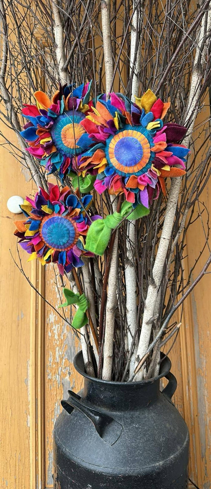 Funky Flowers Paper Pattern