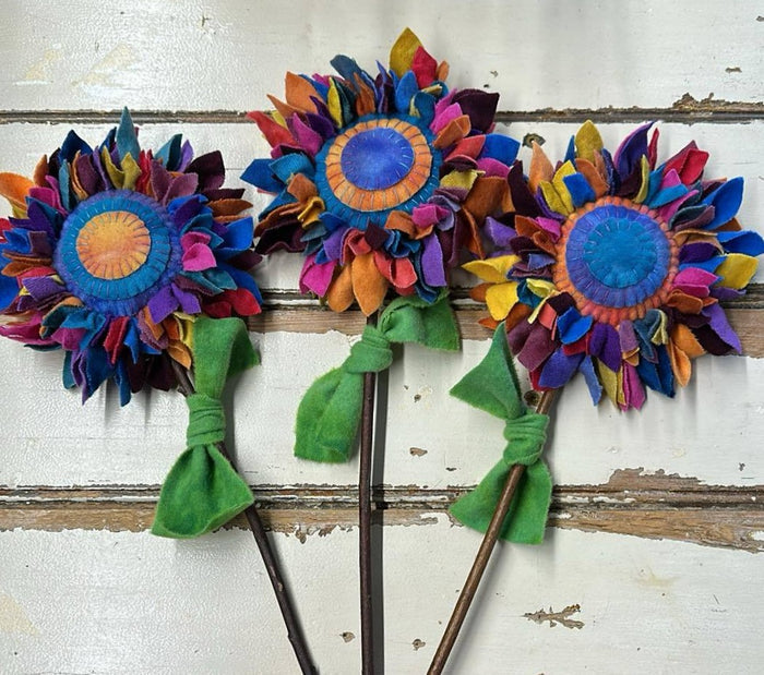 Funky Flowers Paper Pattern