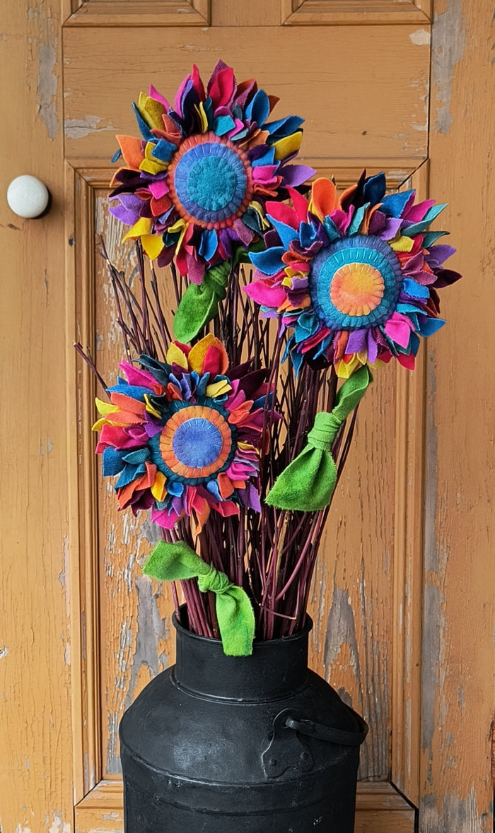 Funky Flowers Paper Pattern