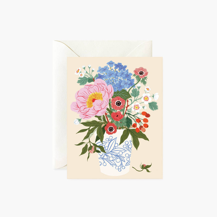 Garden Vase Greeting Card - Botanica Paper Co.