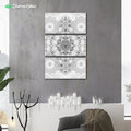 Geometric Bright by Yantrart 3-Piece Canvas