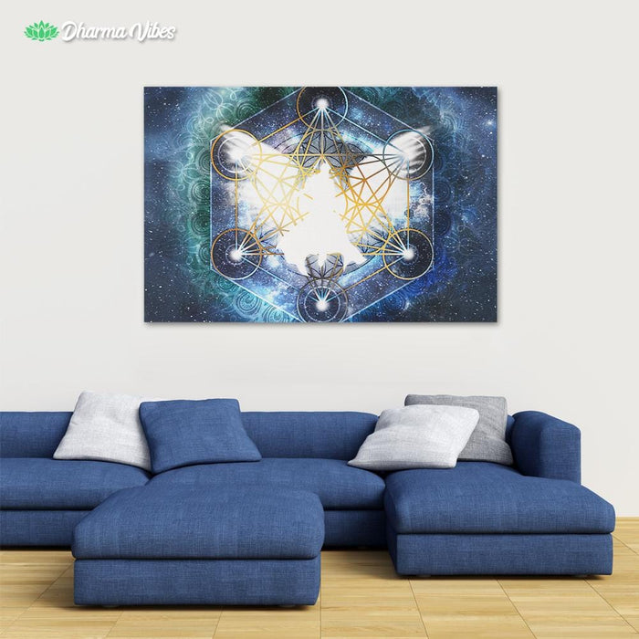 Geometry Metatron Arcangel FULL by McAshe 1-Piece Canvas Art