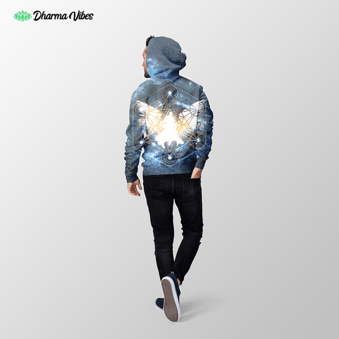 Geometry Metatron Arcangel FULL by McAshe Hoodie