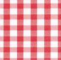 Gingham Red Luncheon Napkin