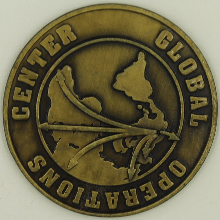 Global Operations Center SR-71 U-2 / U2 RC-135 Joint Strategic Reconnaissance Challenge Coin