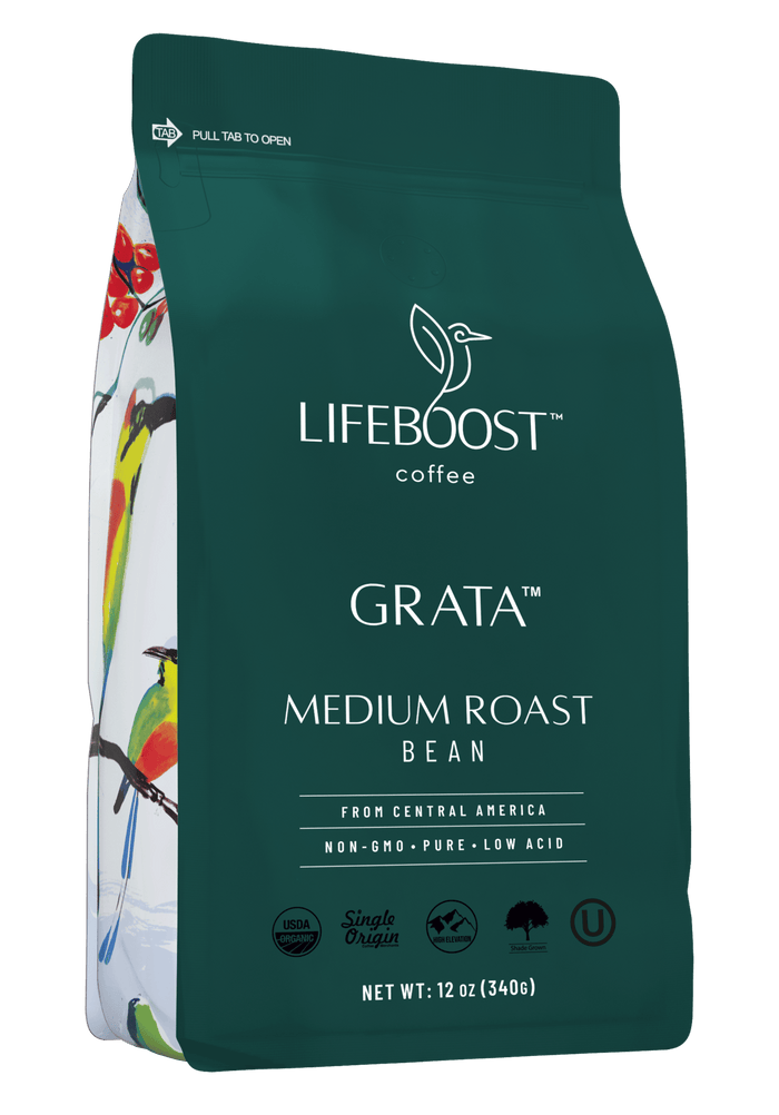 Grata Medium Roast - Lifeboost Coffee