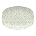 Green Dotty Platter