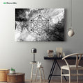 Grunge Metatron by McAshe 1-Piece Canvas