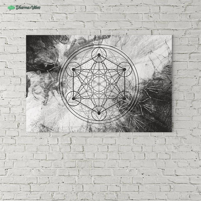 Grunge Metatron by McAshe 1-Piece Canvas