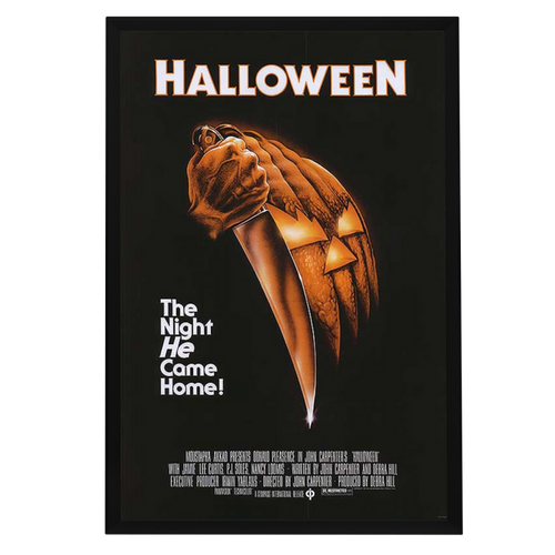 "Halloween" (1978) Framed Movie Poster