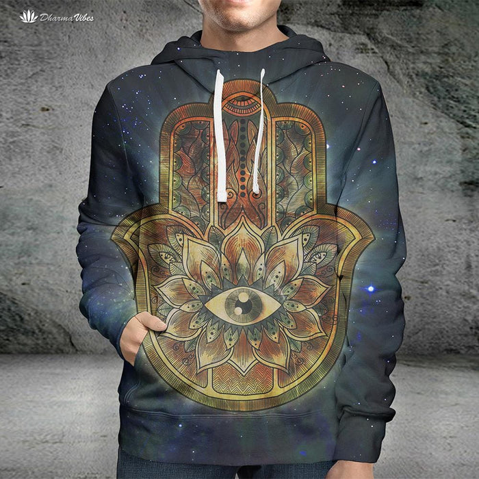 Hamsa by McAshe Yoga Hoodie