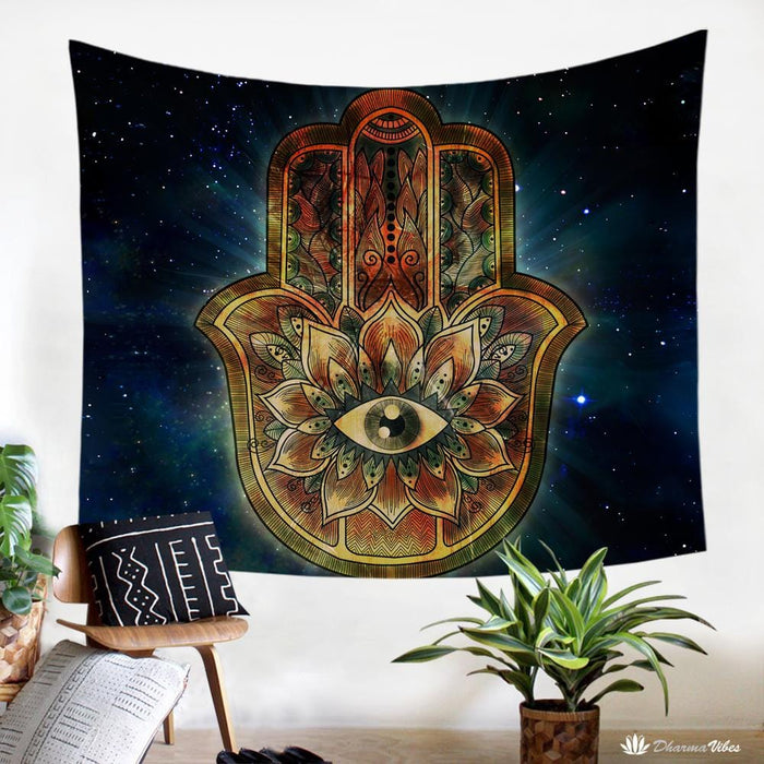 Hamsa Tapestry by McAshe