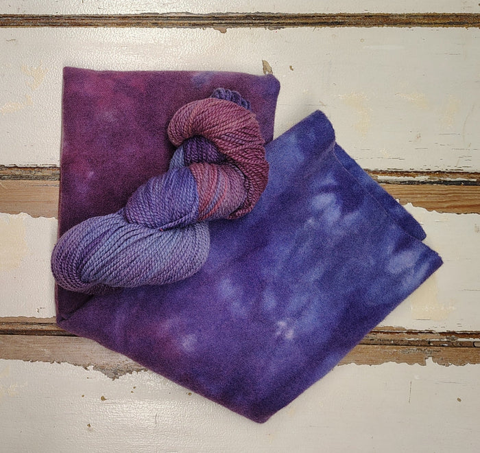 Harmonious Hydrangea Hand Dyed Wool Yarn (Wholesale)
