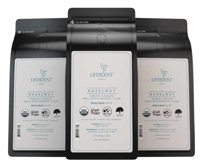 Hazelnut - Lifeboost Coffee