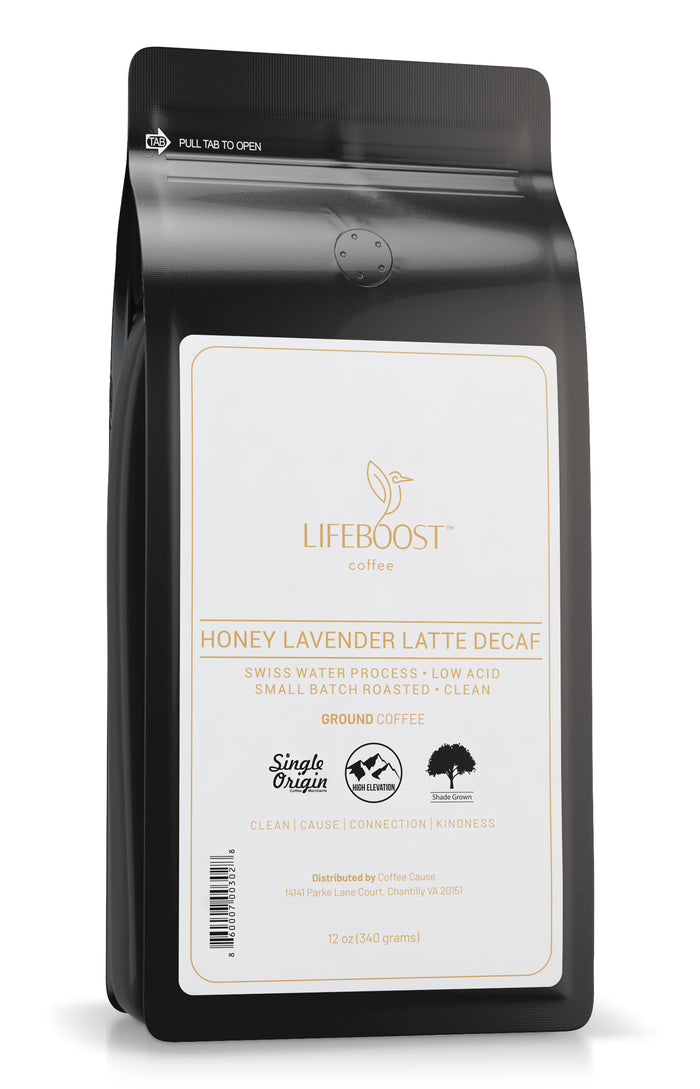 Smooth Swiss Water Honey Lavender Latte Decaf