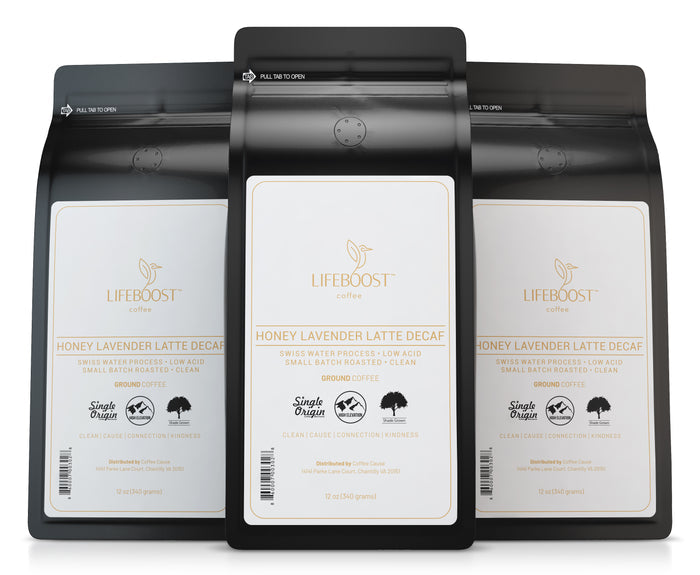 Single Origin  Honey Lavender Latte Decaf