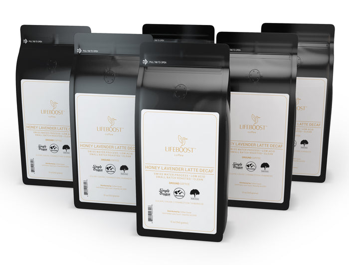 Low Acid Honey Lavender Latte Decaf