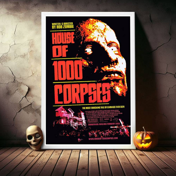 "House Of 1000 Corpses" (2003) Framed Movie Poster