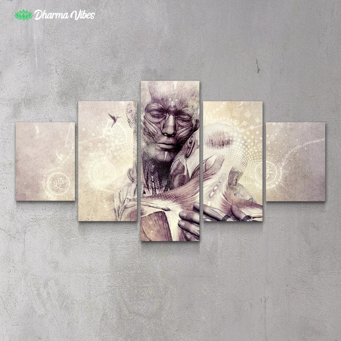 If Only The Sky Would Disappear by Cameron Gray 5-Piece Canvas