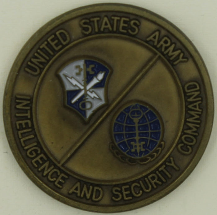 Intelligence & Security Command INSCOM Command Sergeant Major Challenge Coin