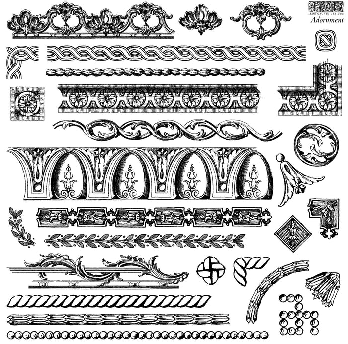 IOD Adornment Stamp