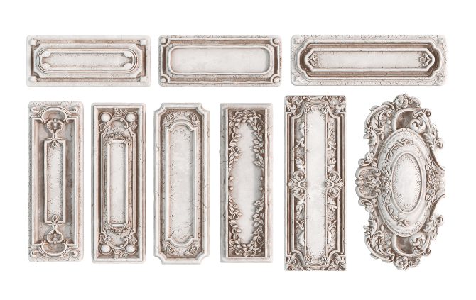 IOD Conservatory Labels Mould