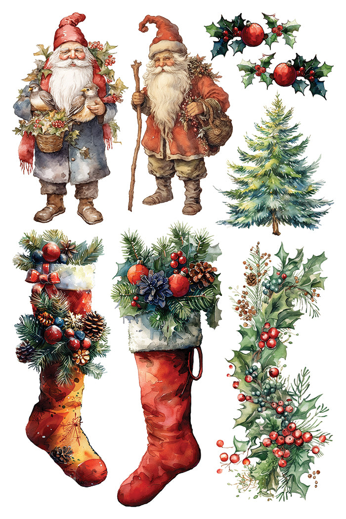 IOD Yuletide Transfer