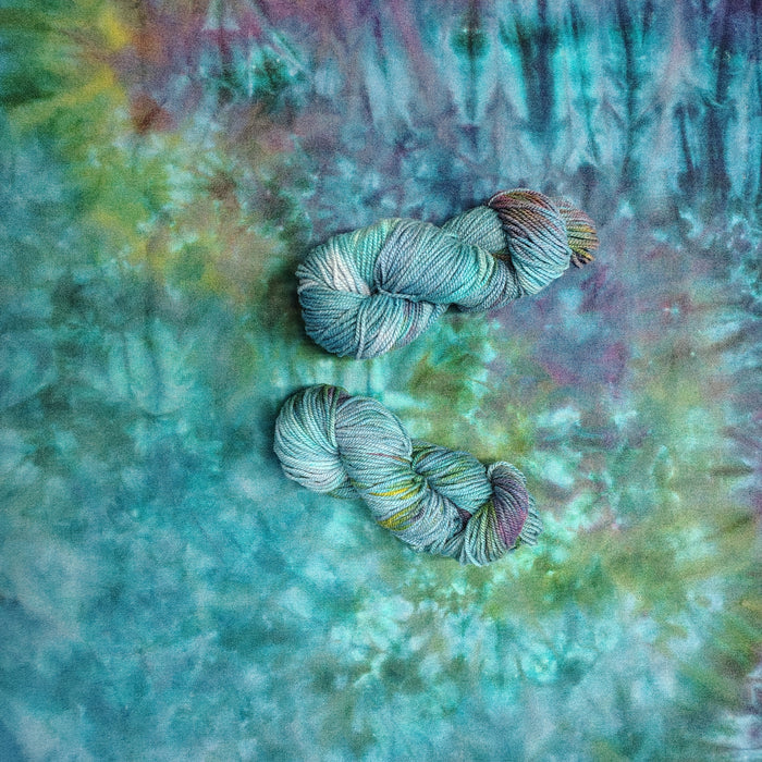 Island Sunset Hand Dyed Wool Yarn