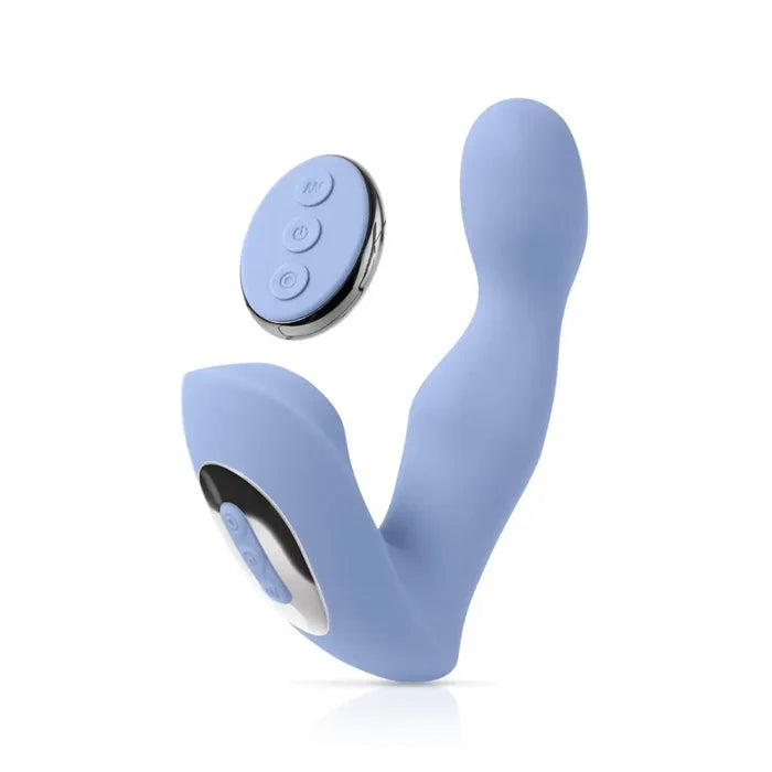 Jimmyjane Pulsus™ P-Spot Vibrating Prostate Massager - Blue - Anal Probe