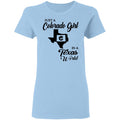 Just A Colorado Girl In A Texas World T-shirt - T-shirt Teezalo