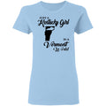 Just A Kentucky Girl In A Vermont World T-Shirt - T-shirt Teezalo