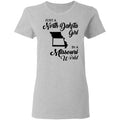 Just A North Dakota Girl In A Missouri World T Shirt - T-shirt Teezalo