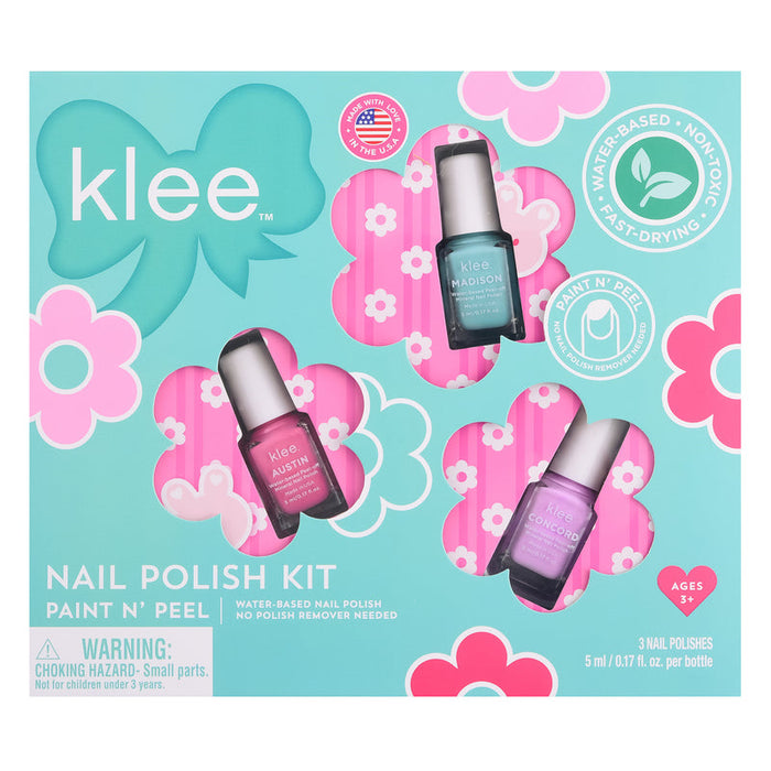 Klee Kids Nail Polish Set -Fairy Showers