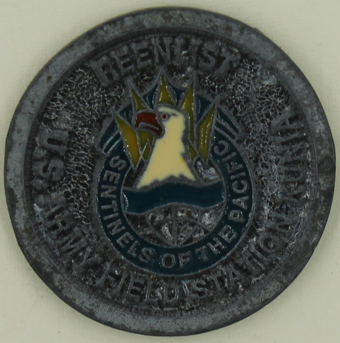 Kunra Regional SIGINT Operations Center KRSOC Army Field Station Challenge Coin