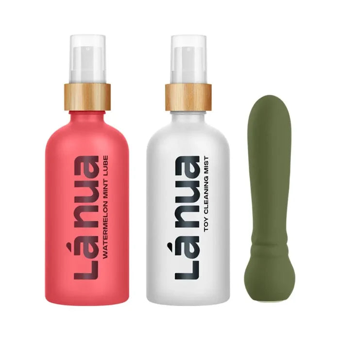 Lá Nua x Femme Funn Gift Set - Ultra Bullet Vibrator, Mist Toy Cleaner & Watermelon Mint Lubricant - Rolik®