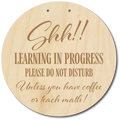 Large Learning Do Not Disturb Sign