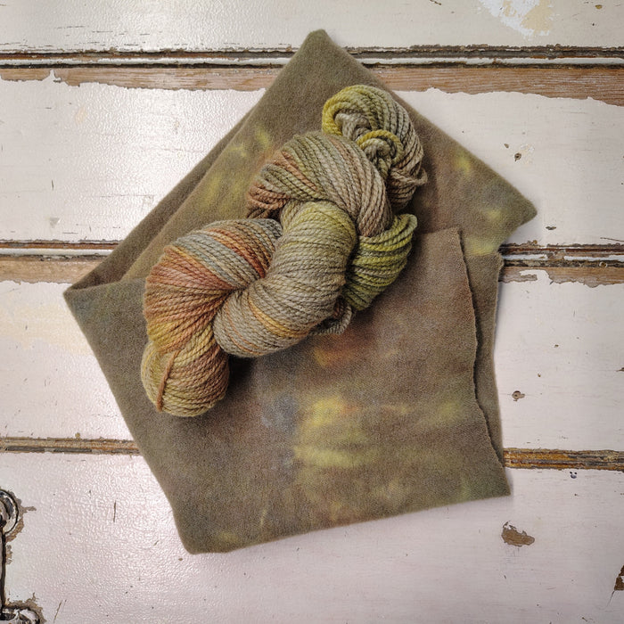Lichen Hand Dyed Wool Yarn (Wholesale)