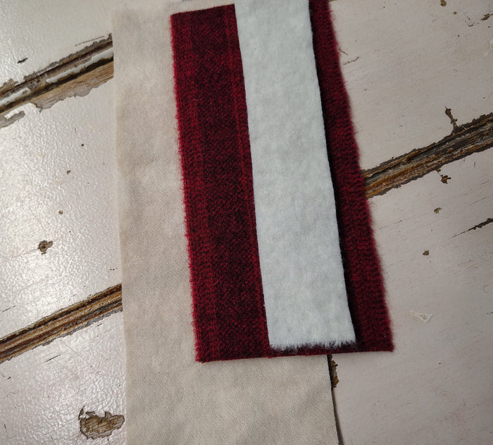 Red WITHOUT Pattern / No Threads
