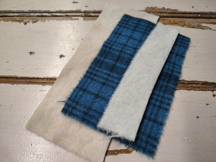Teal WITHOUT Pattern / No Threads