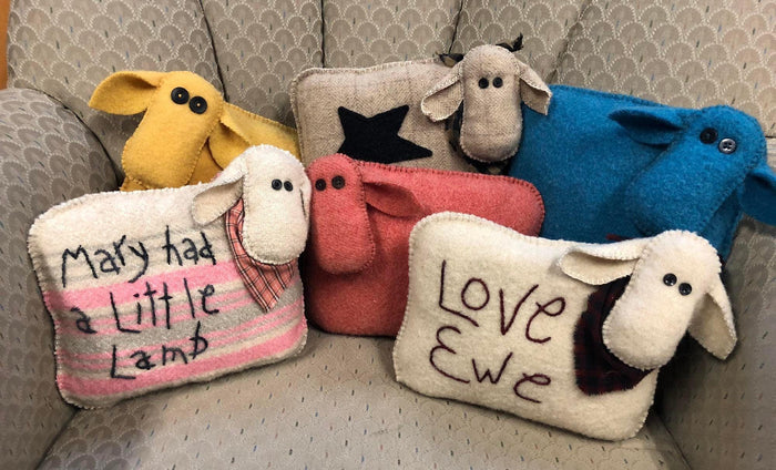 Little Lamb Paper Pattern - All About Ewe Wool Shop