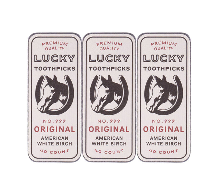 Lucky Original White Birch Toothpicks
