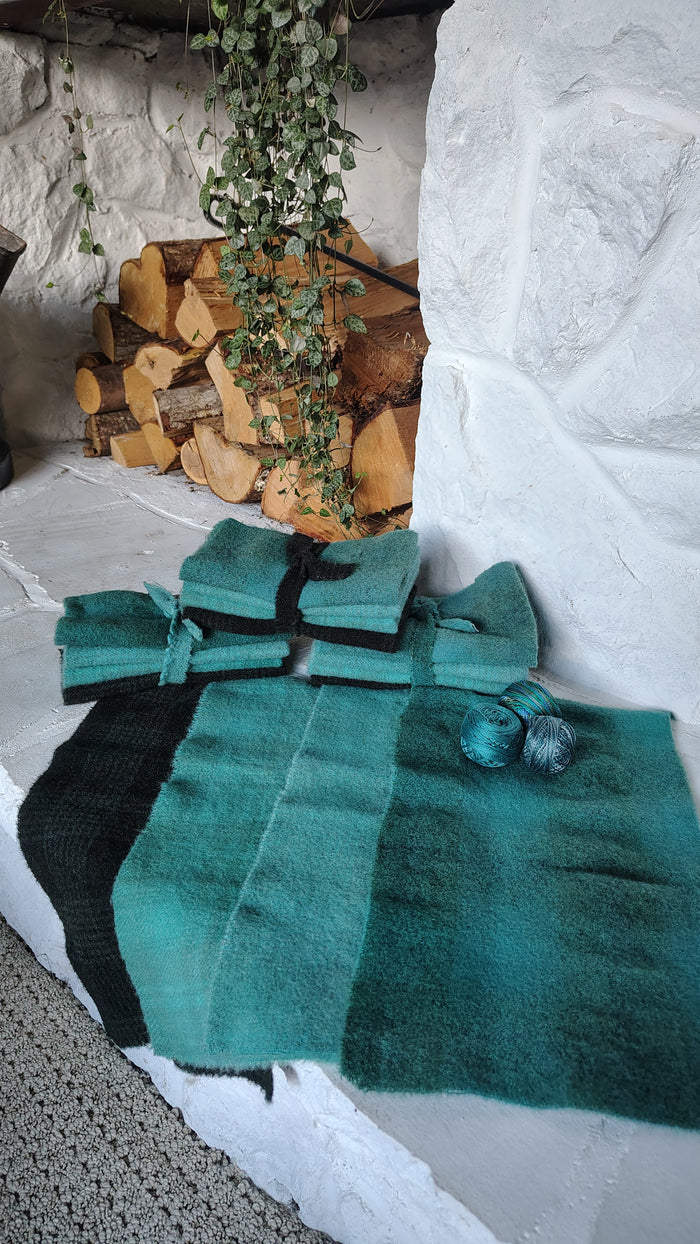 Mallard Hand Dyed Wool Fat Sixteenth Bundle